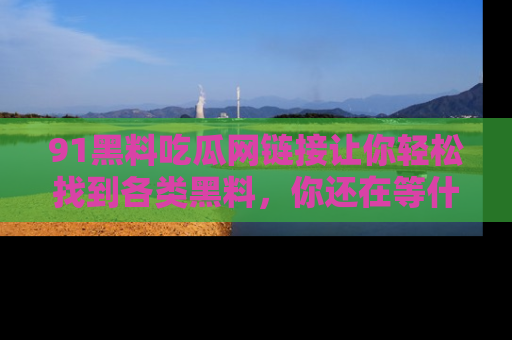 91黑料吃瓜网链接让你轻松找到各类黑料,你还在等什么呢?