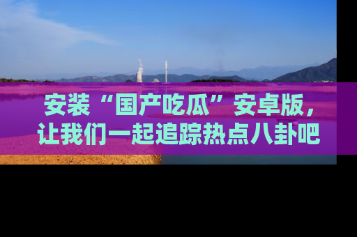 安装“国产吃瓜”安卓版,让我们一起追踪热点八卦吧~
