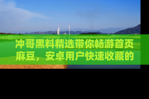 冲哥黑料精选带你畅游首页麻豆，安卓用户快速收藏的秘密武器！