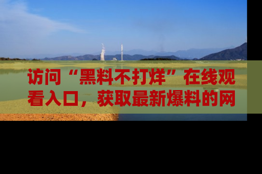 访问“黑料不打烊”在线观看入口，获取最新爆料的网址！