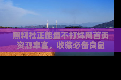 黑料社正能量不打烊网首页资源丰富，收藏必备良品