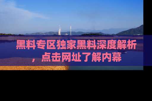 黑料专区独家黑料深度解析，点击网址了解内幕