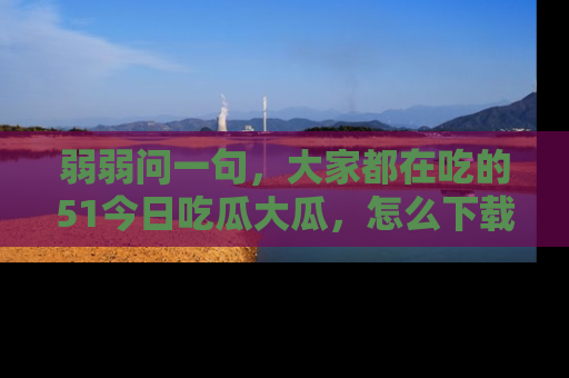 弱弱问一句,大家都在吃的51今日吃瓜大瓜,怎么下载登录才能体验最新入口?