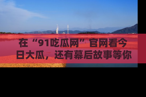 在“91吃瓜网”官网看今日大瓜,还有幕后故事等你来挖掘!
